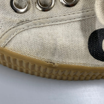 【現状渡し品】【メンズ/レディース】 COMME des GARCONS コムデギャルソン × NOVESTA ノヴェスタ N772014 LOW CUT SNEAKER ローカット スニーカー シューズ 靴 163-251124-ya-10-izu サイズ：40 カラー：アイボリー 万代Net店