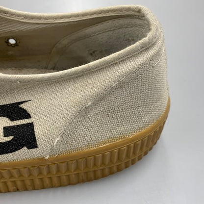 【現状渡し品】【メンズ/レディース】 COMME des GARCONS コムデギャルソン × NOVESTA ノヴェスタ N772014 LOW CUT SNEAKER ローカット スニーカー シューズ 靴 163-251124-ya-10-izu サイズ：40 カラー：アイボリー 万代Net店