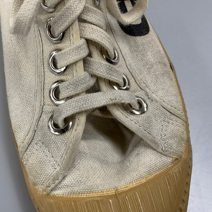 【現状渡し品】【メンズ/レディース】 COMME des GARCONS コムデギャルソン × NOVESTA ノヴェスタ N772014 LOW CUT SNEAKER ローカット スニーカー シューズ 靴 163-251124-ya-10-izu サイズ：40 カラー：アイボリー 万代Net店