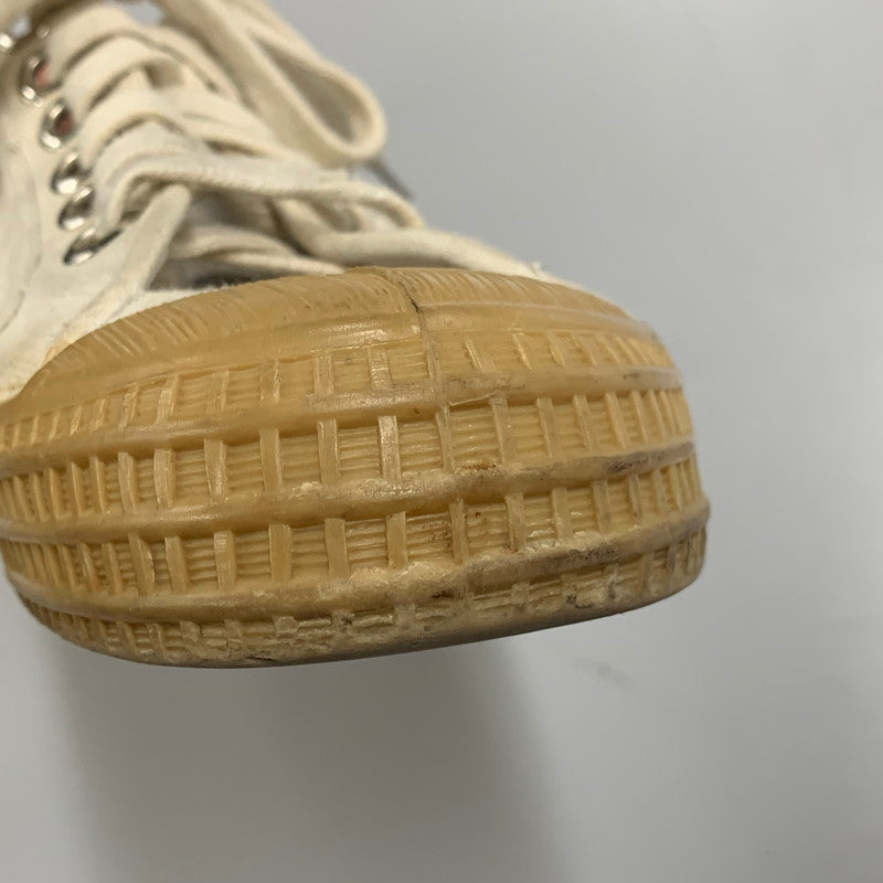 【現状渡し品】【メンズ/レディース】 COMME des GARCONS コムデギャルソン × NOVESTA ノヴェスタ N772014 LOW CUT SNEAKER ローカット スニーカー シューズ 靴 163-251124-ya-10-izu サイズ：40 カラー：アイボリー 万代Net店