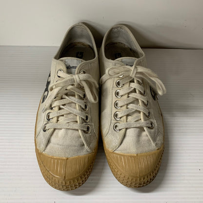 【現状渡し品】【メンズ/レディース】 COMME des GARCONS コムデギャルソン × NOVESTA ノヴェスタ N772014 LOW CUT SNEAKER ローカット スニーカー シューズ 靴 163-251124-ya-10-izu サイズ：40 カラー：アイボリー 万代Net店