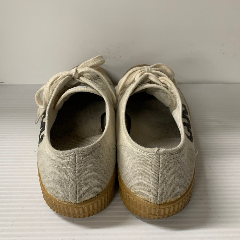 【現状渡し品】【メンズ/レディース】 COMME des GARCONS コムデギャルソン × NOVESTA ノヴェスタ N772014 LOW CUT SNEAKER ローカット スニーカー シューズ 靴 163-251124-ya-10-izu サイズ：40 カラー：アイボリー 万代Net店