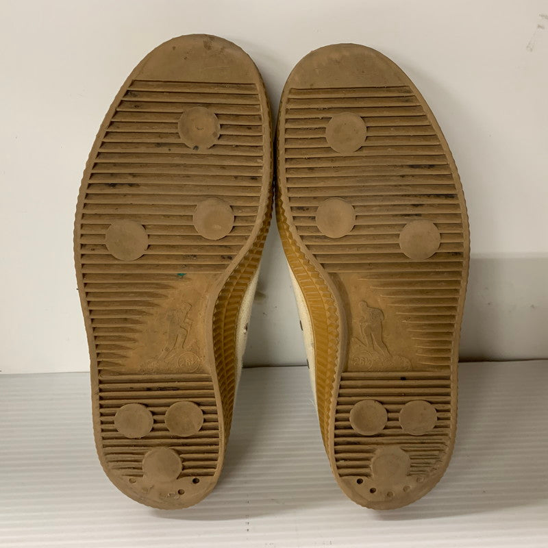 【現状渡し品】【メンズ/レディース】 COMME des GARCONS コムデギャルソン × NOVESTA ノヴェスタ N772014 LOW CUT SNEAKER ローカット スニーカー シューズ 靴 163-251124-ya-10-izu サイズ：40 カラー：アイボリー 万代Net店
