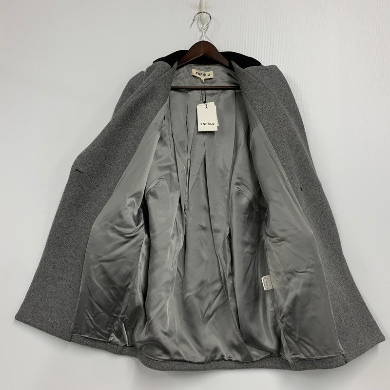 【中古品】【レディース】 3006A130-0220 CHESTER COAT チェスターコート アウター 168-251115-ya-10-izu サイズ：38 カラー：グレー 万代Net店