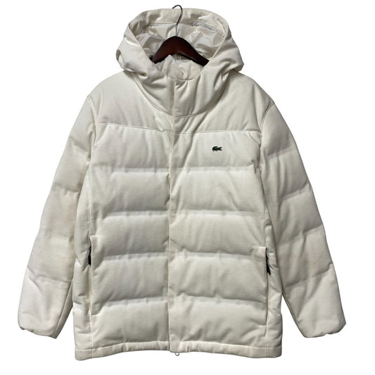【中古品】【メンズ】 PIQUE DOWN JACKET BH340EL ピケ ダウン ジャケット アウター 147-251121-as-03-izu サイズ：US L カラー：ホワイト 万代Net店