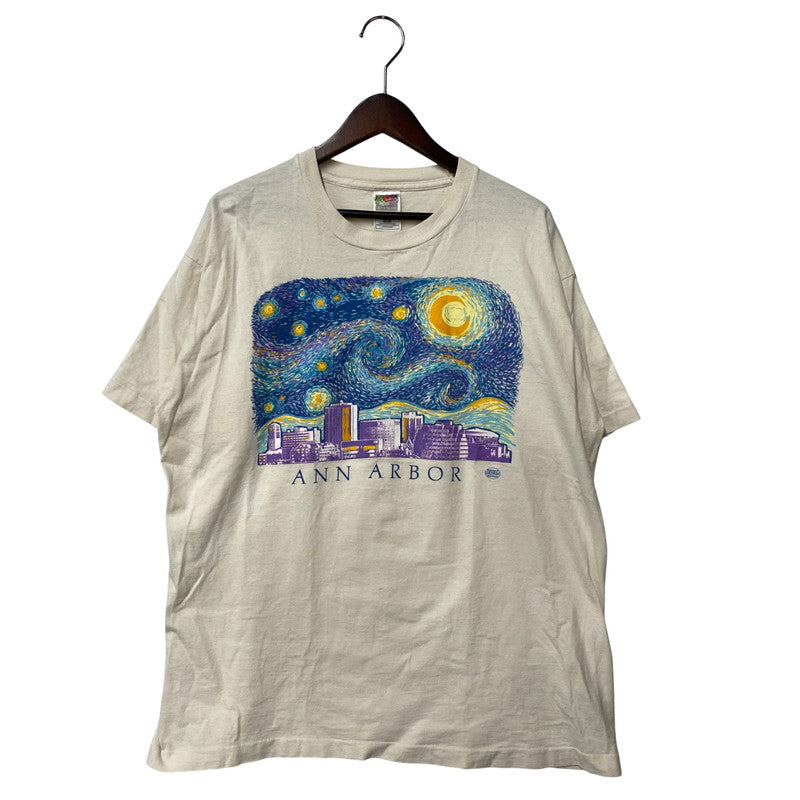 【中古品】【メンズ】 FRUIT OF THE LOOM フルーツオブザルーム ANN ARBPR SS TEE ショートスリーブ Tシャツ トップス 半袖 146-251123-cs-21-izu サイズ：XL カラー：ホワイト 万代Net店