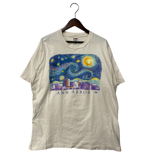 【中古品】【メンズ】 FRUIT OF THE LOOM フルーツオブザルーム ANN ARBPR SS TEE ショートスリーブ Tシャツ トップス 半袖 146-251123-cs-21-izu サイズ：XL カラー：ホワイト 万代Net店