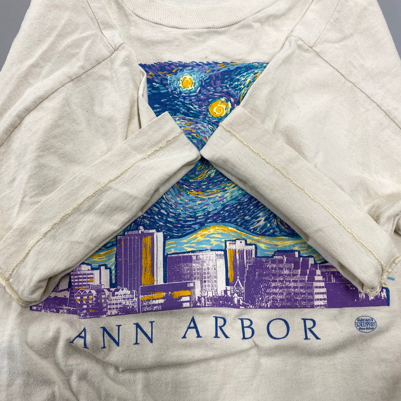 【中古品】【メンズ】 FRUIT OF THE LOOM フルーツオブザルーム ANN ARBPR SS TEE ショートスリーブ Tシャツ トップス 半袖 146-251123-cs-21-izu サイズ：XL カラー：ホワイト 万代Net店