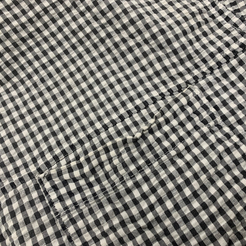 【現状渡し品】【メンズ】 GOODENOUGH グッドイナフ SEERSUCKER PULLOVER L/S SHIRT シアサッカー プルオーバー ロングスリーブ シャツ 長袖 トップス 146-251116-as-01-izu カラー：グレー×ホワイト 万代Net店