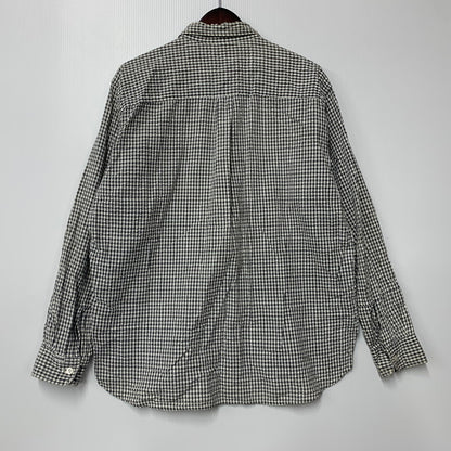 【現状渡し品】【メンズ】 GOODENOUGH グッドイナフ SEERSUCKER PULLOVER L/S SHIRT シアサッカー プルオーバー ロングスリーブ シャツ 長袖 トップス 146-251116-as-01-izu カラー：グレー×ホワイト 万代Net店