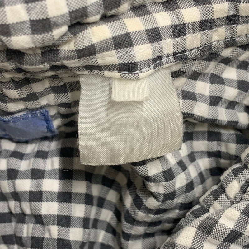 【現状渡し品】【メンズ】 GOODENOUGH グッドイナフ SEERSUCKER PULLOVER L/S SHIRT シアサッカー プルオーバー ロングスリーブ シャツ 長袖 トップス 146-251116-as-01-izu カラー：グレー×ホワイト 万代Net店