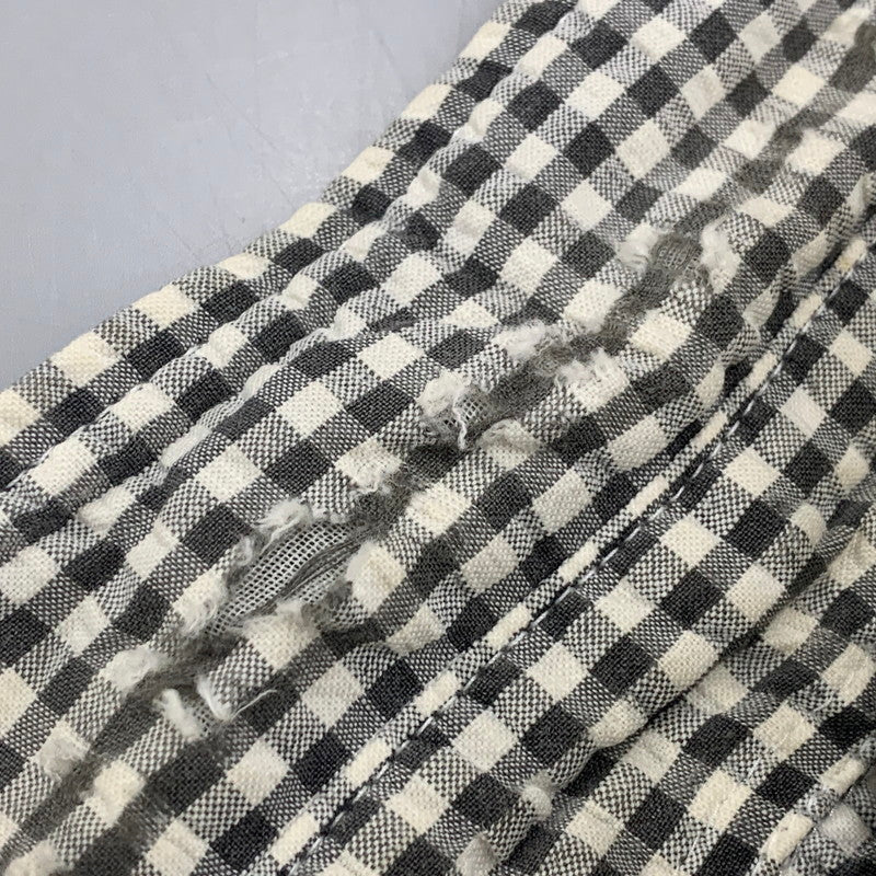 【現状渡し品】【メンズ】 GOODENOUGH グッドイナフ SEERSUCKER PULLOVER L/S SHIRT シアサッカー プルオーバー ロングスリーブ シャツ 長袖 トップス 146-251116-as-01-izu カラー：グレー×ホワイト 万代Net店