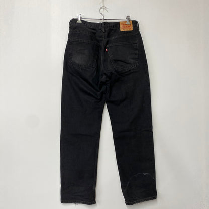【現状渡し品】【メンズ】 Levi's リーバイス 06990-110 550 BLACK DENIM PANTS ブラック デニム パンツ ボトムス ズボン 158-251123-cs-29-izu サイズ：54×32 カラー：ブラック 万代Net店