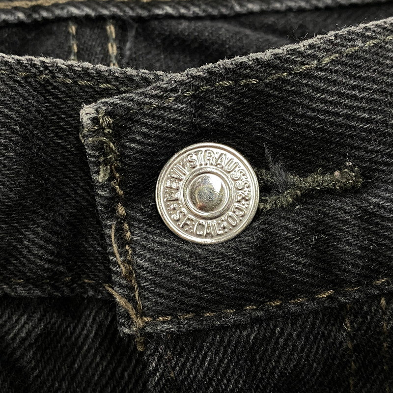 【現状渡し品】【メンズ】 Levi's リーバイス 06990-110 550 BLACK DENIM PANTS ブラック デニム パンツ ボトムス ズボン 158-251123-cs-29-izu サイズ：54×32 カラー：ブラック 万代Net店