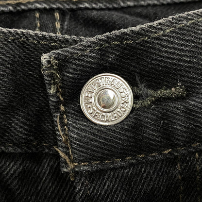 【現状渡し品】【メンズ】 Levi's リーバイス 06990-110 550 BLACK DENIM PANTS ブラック デニム パンツ ボトムス ズボン 158-251123-cs-29-izu サイズ：54×32 カラー：ブラック 万代Net店