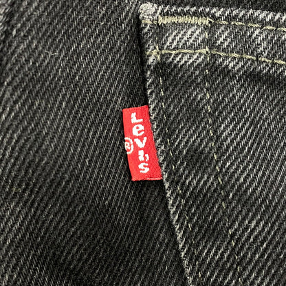 【現状渡し品】【メンズ】 Levi's リーバイス 06990-110 550 BLACK DENIM PANTS ブラック デニム パンツ ボトムス ズボン 158-251123-cs-29-izu サイズ：54×32 カラー：ブラック 万代Net店