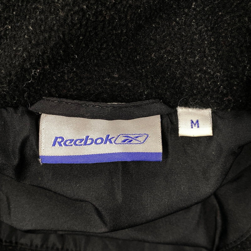 【中古品】【メンズ】 Reebok リーボック 00S CELTICS FLEECE LINER HOODED NYLON JACKET セルティックス フリース ライナー フーデッド ナイロン ジャケット アウター 146-251117-cs-15-izu サイズ：M カラー：ブラック 万代Net店