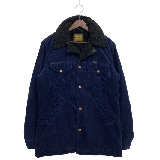 【中古品】【メンズ】 Wrangler ラングラー W9554 BOA RANCH JACKET ボア ランチ ジャケット アウター 147-251117-cs-16-izu サイズ：L カラー：ネイビー 万代Net店