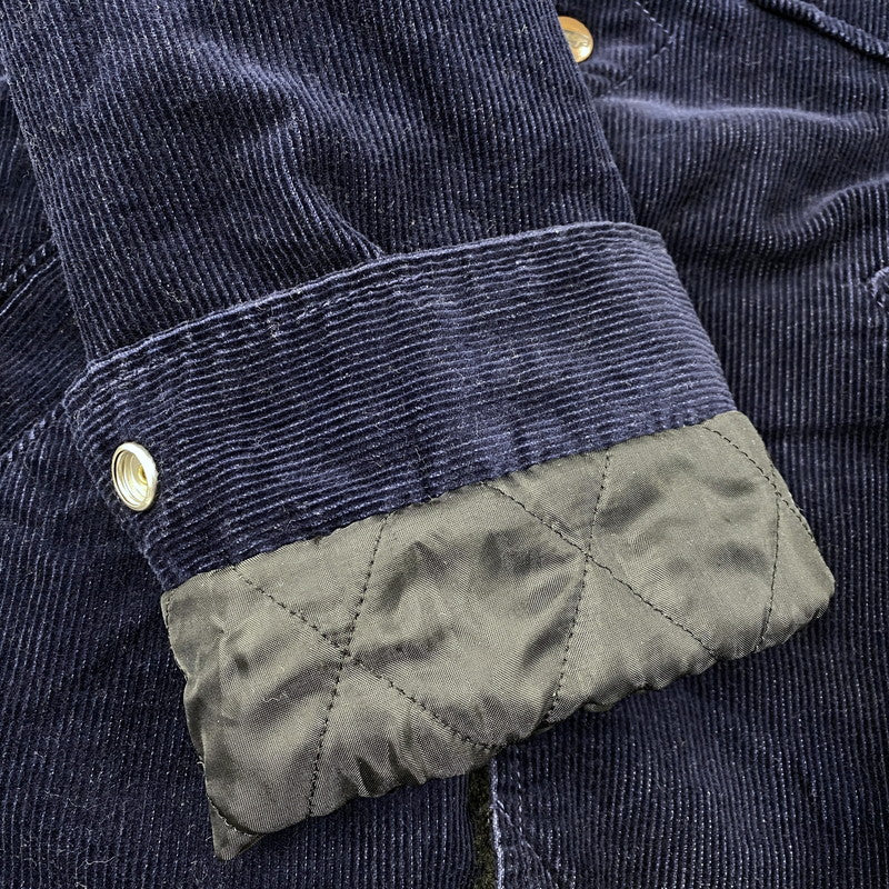 【中古品】【メンズ】 Wrangler ラングラー W9554 BOA RANCH JACKET ボア ランチ ジャケット アウター 147-251117-cs-16-izu サイズ：L カラー：ネイビー 万代Net店