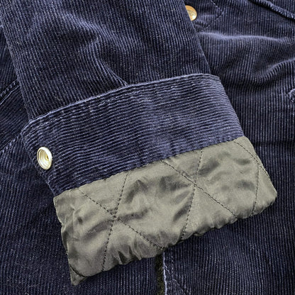 【中古品】【メンズ】 Wrangler ラングラー W9554 BOA RANCH JACKET ボア ランチ ジャケット アウター 147-251117-cs-16-izu サイズ：L カラー：ネイビー 万代Net店