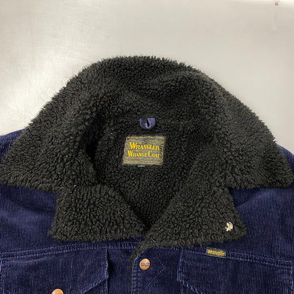 【中古品】【メンズ】 Wrangler ラングラー W9554 BOA RANCH JACKET ボア ランチ ジャケット アウター 147-251117-cs-16-izu サイズ：L カラー：ネイビー 万代Net店