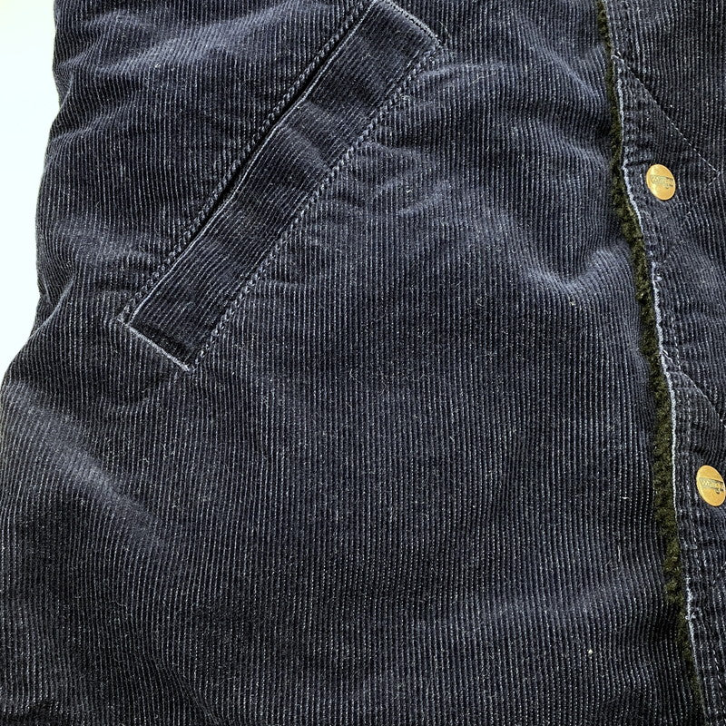 【中古品】【メンズ】 Wrangler ラングラー W9554 BOA RANCH JACKET ボア ランチ ジャケット アウター 147-251117-cs-16-izu サイズ：L カラー：ネイビー 万代Net店