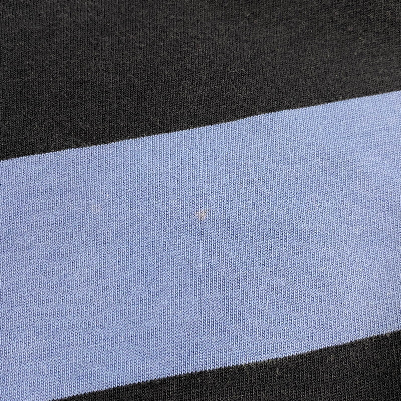 【中古品】【メンズ】 Polo by Ralph Lauren ポロバイラルフローレン 90S BORDER POLO LS SHIRT ボーダー ポロ ロングスリーブ シャツ トップス 長袖 146-251117-cs-19-izu サイズ：L カラー：ブル-×ネイビー 万代Net店