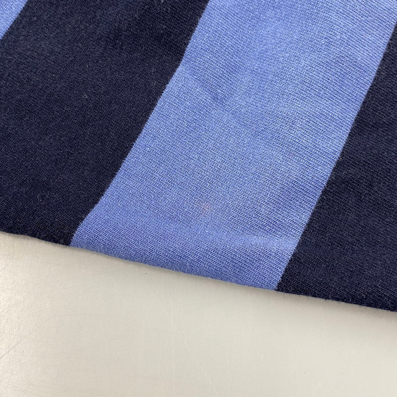 【中古品】【メンズ】 Polo by Ralph Lauren ポロバイラルフローレン 90S BORDER POLO LS SHIRT ボーダー ポロ ロングスリーブ シャツ トップス 長袖 146-251117-cs-19-izu サイズ：L カラー：ブル-×ネイビー 万代Net店