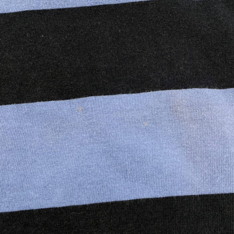 【中古品】【メンズ】 Polo by Ralph Lauren ポロバイラルフローレン 90S BORDER POLO LS SHIRT ボーダー ポロ ロングスリーブ シャツ トップス 長袖 146-251117-cs-19-izu サイズ：L カラー：ブル-×ネイビー 万代Net店