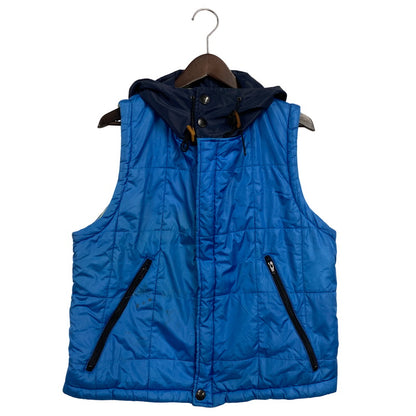 【現状渡し品】【メンズ】 UNITED CARR BY BUZZ RICKSON'S ユナイテッドカー バイ バズリクソンズ M18844 HOODED VEST フーデッド ベスト 145-251117-cs-18-izu サイズ：M カラー：ブルー×ネイビー 万代Net店
