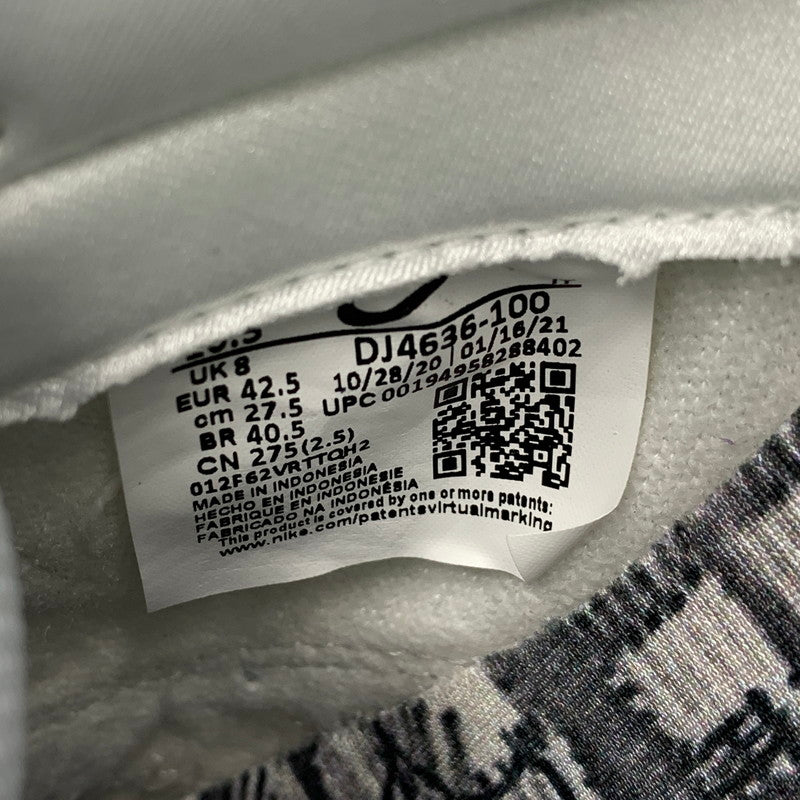 【中古美品】【メンズ】 NIKE ナイキ W DUNK LOW SE DJ4636-100 ウィメンズ ダンク ロー SE スニーカー シューズ 靴 160-251116-as-21-izu サイズ：27.5cm カラー：WHITE/VARSITY PURPLE 万代Net店