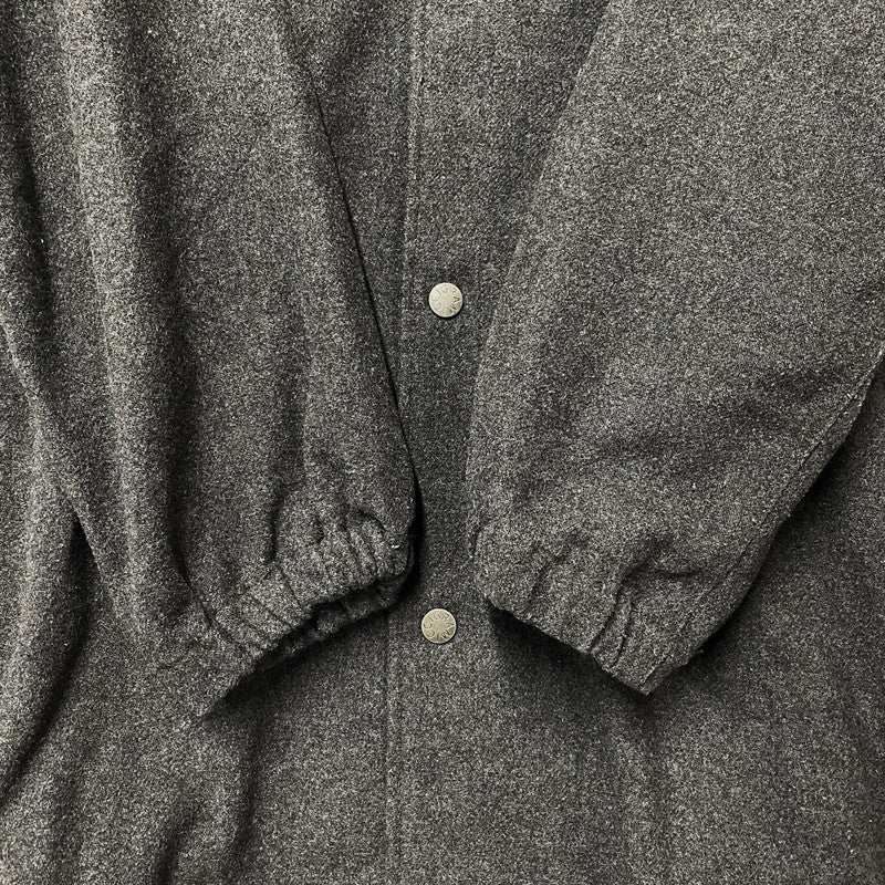 【中古品】【メンズ】 GRAMICCI グラミチ GUJK-20F039 WOOL BLEND COACHES JACKET ウール ブレンド コーチ ジャケット アウター 144-251123-cs-22-izu サイズ：M カラー：チャコール 万代Net店