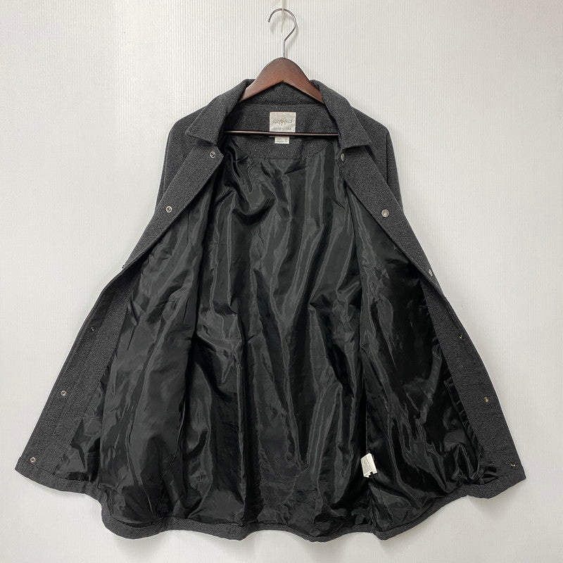 【中古品】【メンズ】 GRAMICCI グラミチ GUJK-20F039 WOOL BLEND COACHES JACKET ウール ブレンド コーチ ジャケット アウター 144-251123-cs-22-izu サイズ：M カラー：チャコール 万代Net店