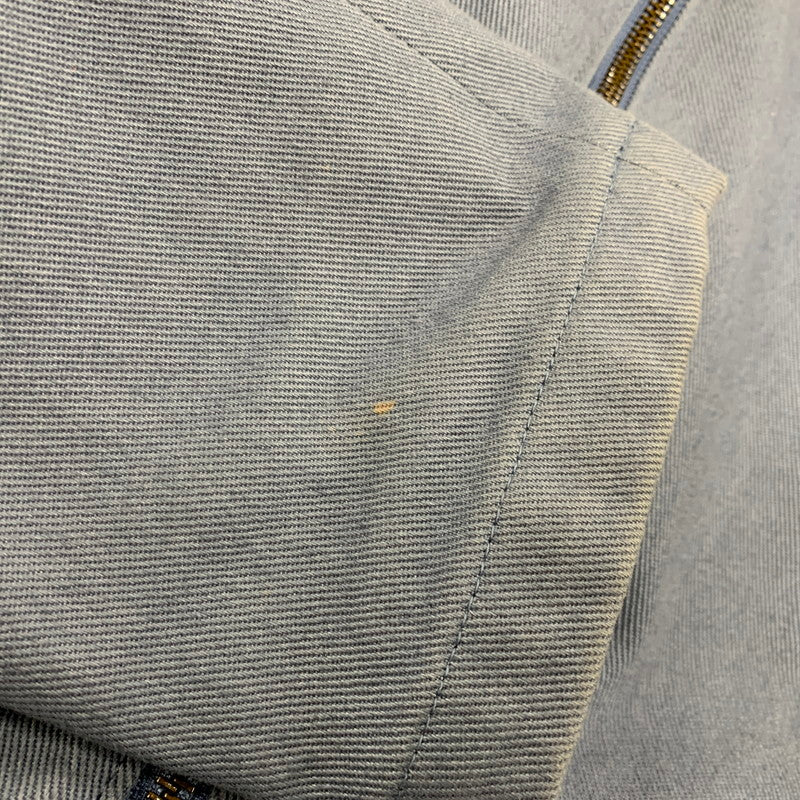 【中古品】【メンズ】 PRADA プラダ TWO TONE COLOR FULL ZIP JACKET SGB004 S191 1S5Y ツートンカラー フルジップ ジャケット アウター 141-251116-as-06-izu サイズ：44 カラー：ブルー×ブラウン 万代Net店