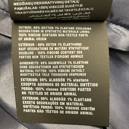 【中古品】【メンズ】 PRADA プラダ TWO TONE COLOR FULL ZIP JACKET SGB004 S191 1S5Y ツートンカラー フルジップ ジャケット アウター 141-251116-as-06-izu サイズ：44 カラー：ブルー×ブラウン 万代Net店