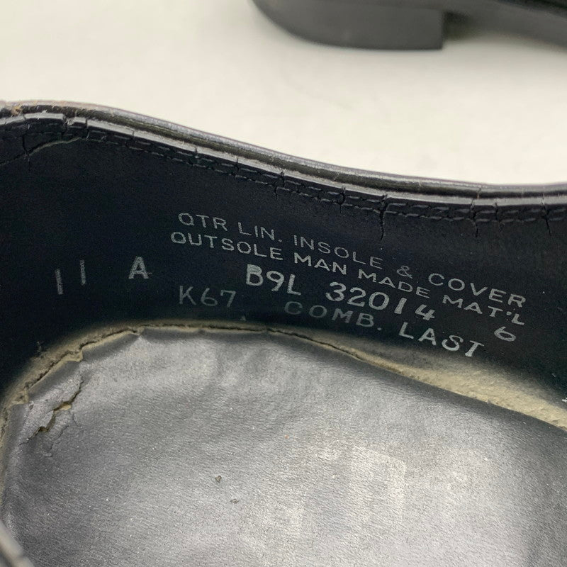 【現状渡し品】【メンズ】 KNAPP SHOES ナップシューズ Uチップ ドレスシューズ 靴 164-251116-as-17-izu サイズ：11 カラー：ブラック 万代Net店