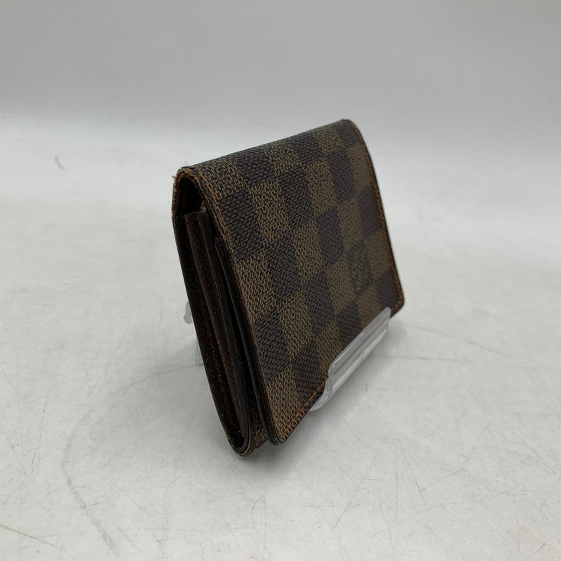 【現状渡し品】【メンズ/レディース】 N62920 ダミエ アンヴェロップ カルト ドゥ ヴィジット 名刺入れ カードケース 179-251116-as-16-izu カラー：ブラウン 万代Net店