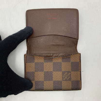 【現状渡し品】【メンズ/レディース】 N62920 ダミエ アンヴェロップ カルト ドゥ ヴィジット 名刺入れ カードケース 179-251116-as-16-izu カラー：ブラウン 万代Net店