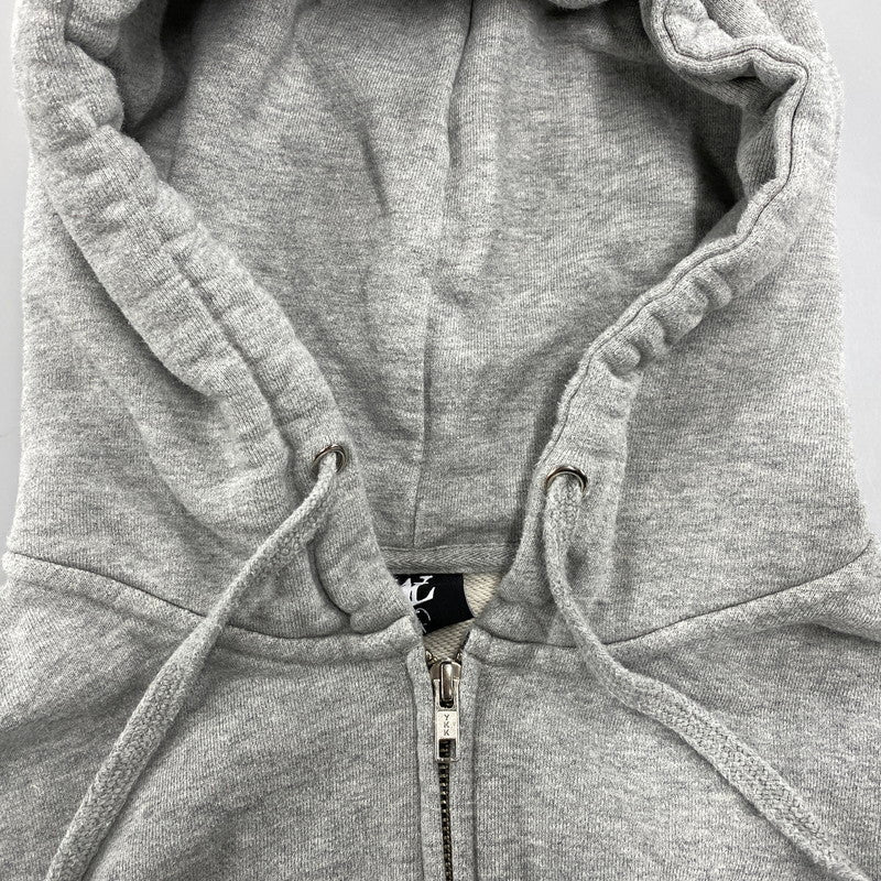 【中古品】【メンズ】 WOOALONG ウアロン SD1DHZ101 ZIP UP HOODED SWEATSHIRT ジップ アップ フーデッド スウェットシャツ トップス 長袖 142-251123-cs-24-izu サイズ：M カラー：グレー 万代Net店