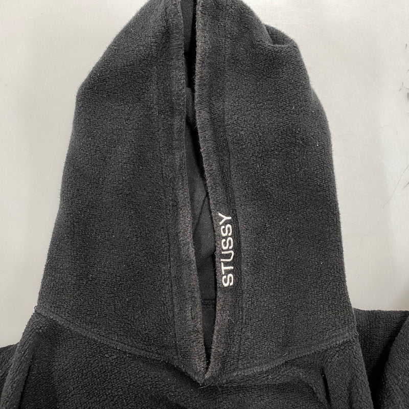 【中古品】【メンズ】 STUSSY ステューシー REVERSIBLE HOODIE リバーシブル フーディー トップス 長袖 142-251123-cs-20-izu サイズ：L カラー：ブラック 万代Net店