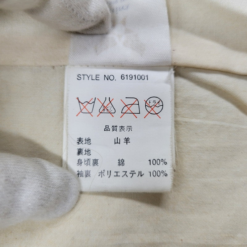 【現状渡し品】【メンズ】 AVIREX アヴィレックス THUNDER BAY 25TH GOAT LEATHER JACKET 6191001 サンダーベイ 25周年記念 ゴートレザー ジャケット アウター 145-251117-as-03-izu カラー：ブラック 万代Net店