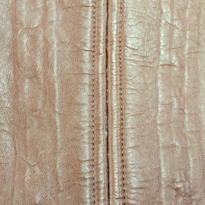 【現状渡し品】【メンズ】 Durban ダーバン W860752-87 M-65 CABLE KNIT LINER SHEEP SKIN LEATHER JACKET ケーブル ニット ライナー シープ スキン レザー ジャケット アウター 145-251128-cs-11-izu サイズ：M カラー：ブラウン 万代Net店