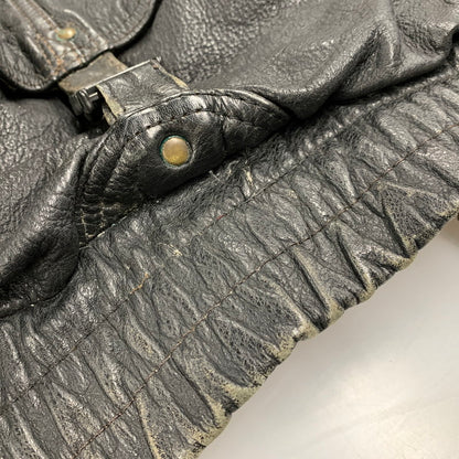 【現状渡し品】【メンズ】 KADOYA カドヤ NEW CONCEPTER LEATHER SINGLE RIDERS JACKET レザー シングル ライダース ジャケット アウター 145-251122-as-05-izu サイズ：M カラー：ブラック 万代Net店