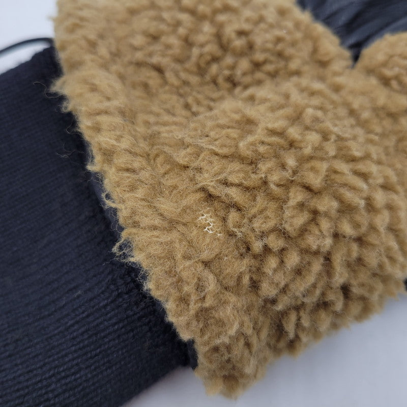 【中古品】【メンズ/レディース】 MAISON KITSUNE メゾンキツネ JU06300KA0003 TECHNICAL GLOVES テクニカルグローブ 手袋 187-251124-ya-01-izu サイズ：M/L カラー：ブラウン／ブラック 万代Net店