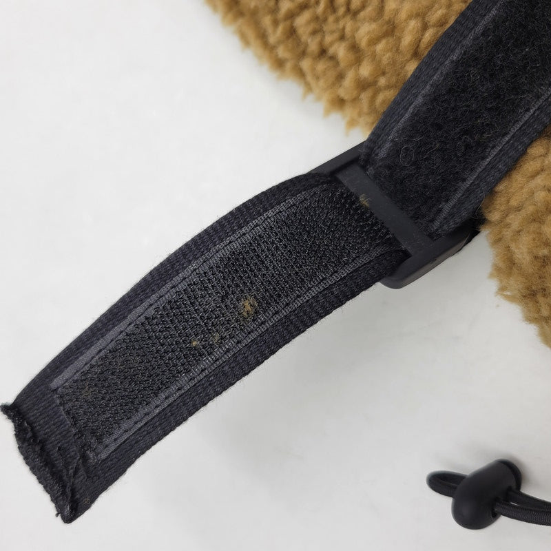 【中古品】【メンズ/レディース】 MAISON KITSUNE メゾンキツネ JU06300KA0003 TECHNICAL GLOVES テクニカルグローブ 手袋 187-251124-ya-01-izu サイズ：M/L カラー：ブラウン／ブラック 万代Net店