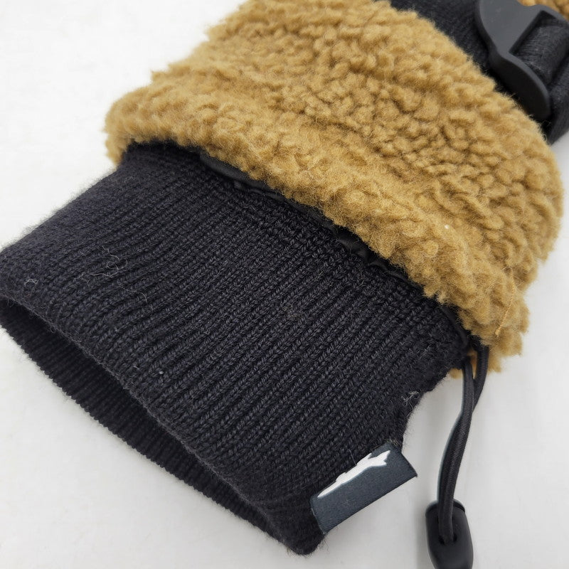 【中古品】【メンズ/レディース】 MAISON KITSUNE メゾンキツネ JU06300KA0003 TECHNICAL GLOVES テクニカルグローブ 手袋 187-251124-ya-01-izu サイズ：M/L カラー：ブラウン／ブラック 万代Net店