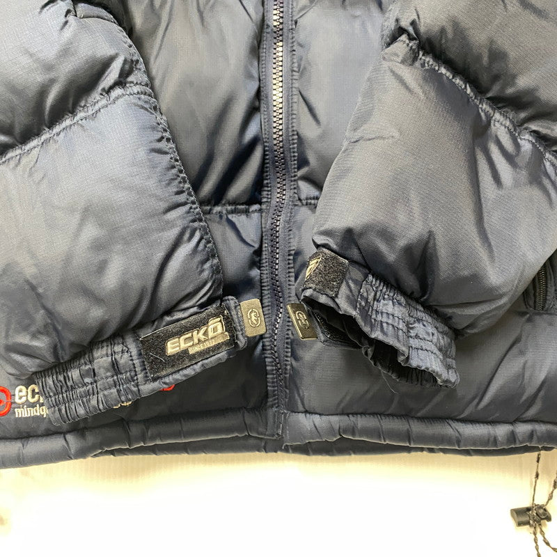【中古品】【メンズ】 ECKO UNLTD エコーアンリミテッド REVERSIBLE HOODIE DOWN JACKET リバーシブル フーディ ダウンジャケット アウター 146-251129-as-18-izu サイズ：S カラー：ネイビー/レッド 万代Net店