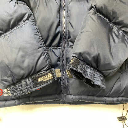 【中古品】【メンズ】 ECKO UNLTD エコーアンリミテッド REVERSIBLE HOODIE DOWN JACKET リバーシブル フーディ ダウンジャケット アウター 146-251129-as-18-izu サイズ：S カラー：ネイビー/レッド 万代Net店