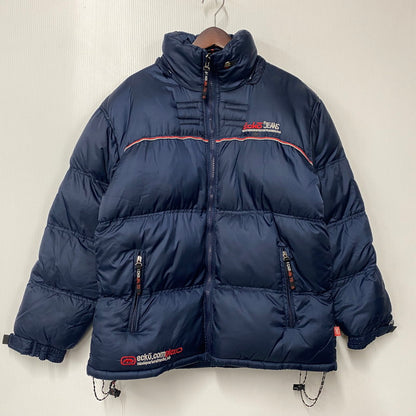 【中古品】【メンズ】 ECKO UNLTD エコーアンリミテッド REVERSIBLE HOODIE DOWN JACKET リバーシブル フーディ ダウンジャケット アウター 146-251129-as-18-izu サイズ：S カラー：ネイビー/レッド 万代Net店