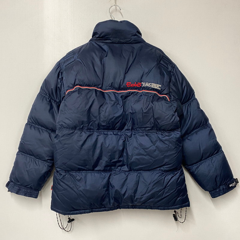 【中古品】【メンズ】 ECKO UNLTD エコーアンリミテッド REVERSIBLE HOODIE DOWN JACKET リバーシブル フーディ ダウンジャケット アウター 146-251129-as-18-izu サイズ：S カラー：ネイビー/レッド 万代Net店